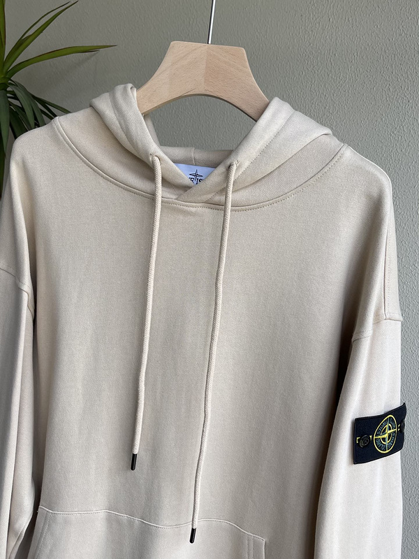Худи Stone Island With A Patch "Cream" фото № 3