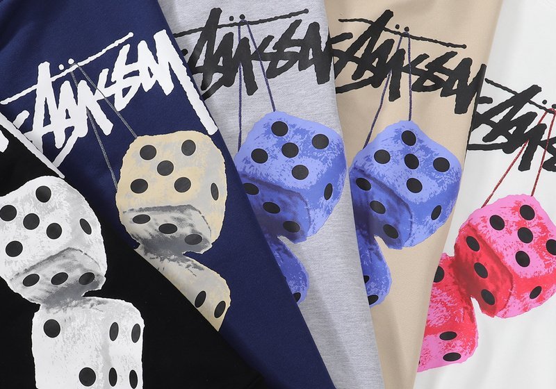 Худи Stussy Soft Colored Cubes "White" фото № 2