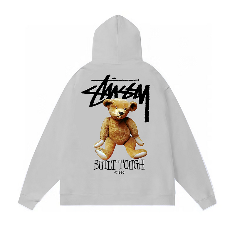 Худи Stussy Built Tough "Gray" фото № 2