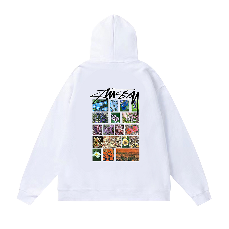 Худи Stussy Nature Pictures "White" фото № 2