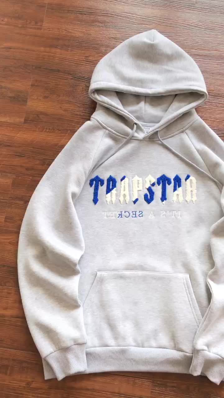 Худи Stussy Two Color Logo And Inscription It's A Secret "Gray" фото № 5