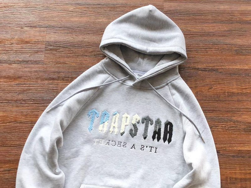Худи Trapstar Mirror Inscription It's A Secret "Gray" фото № 2