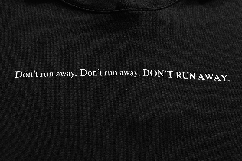 Худи Undercover Image Of A Boy On His Back "Black" фото № 8