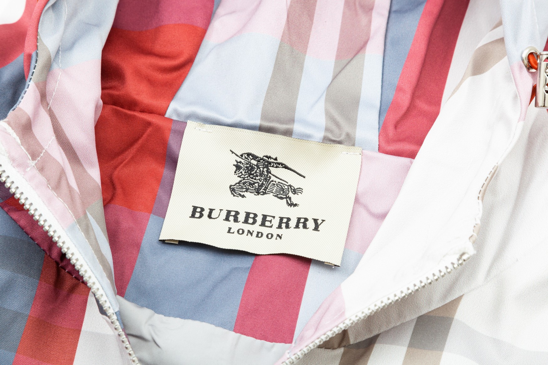Ветровка Burberry Plaid "Red/Grey/White” фото № 5