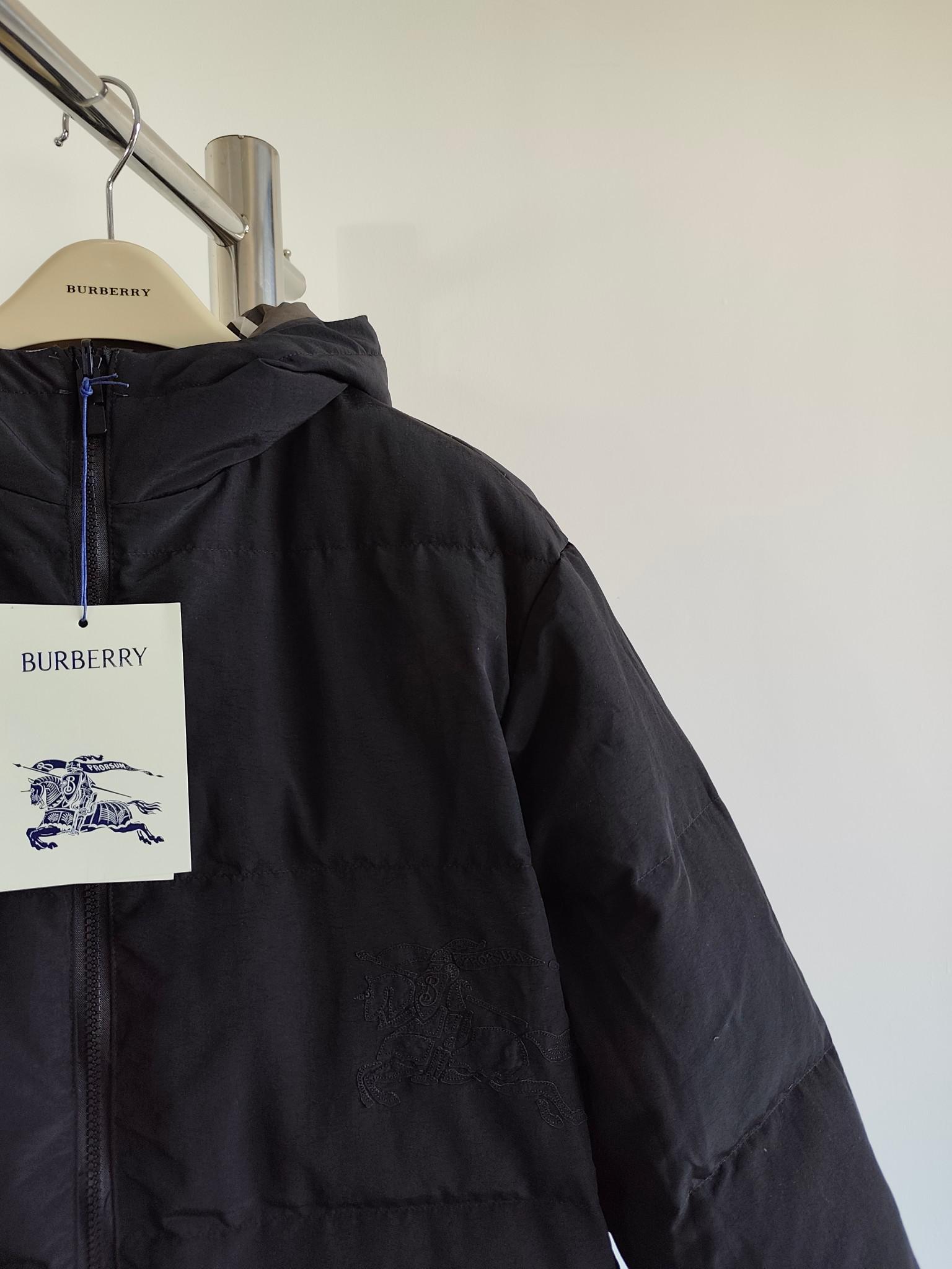 Куртка Burberry Frontside Bilaterial Dark Warrior On The Horse "Black" фото № 2