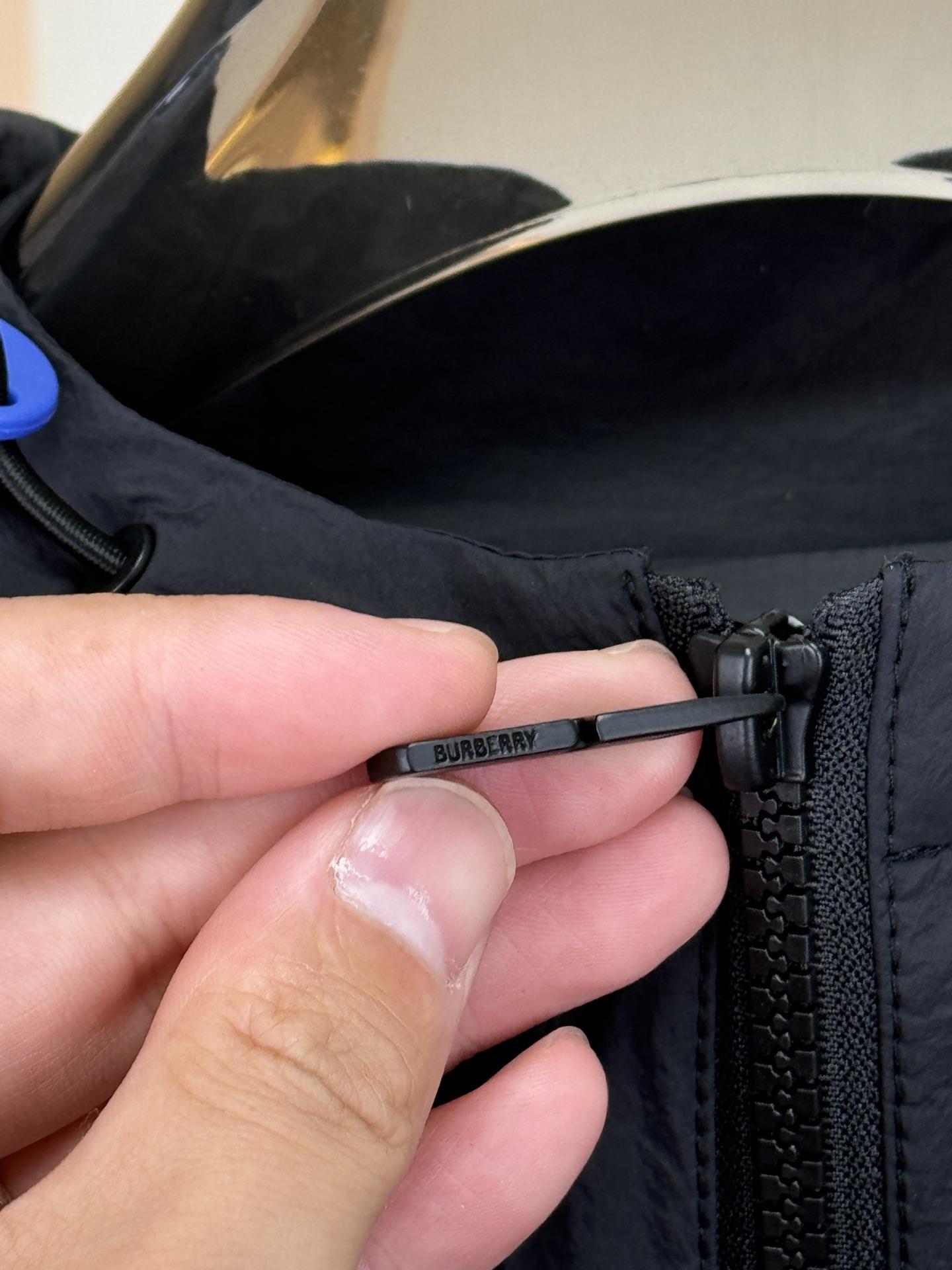 Куртка Burberry Frontside Blue Print Warrios And Horse "Black" фото № 8