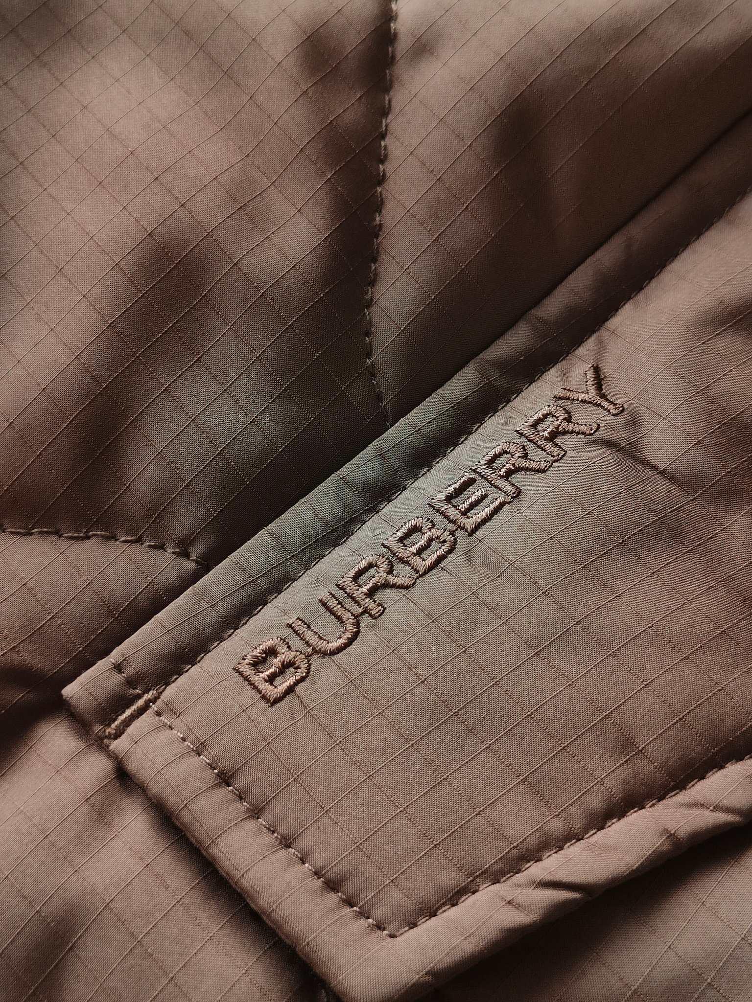 Куртка Burberry Bilaterial Brown Allsides Rombes Print "Brown" фото № 6