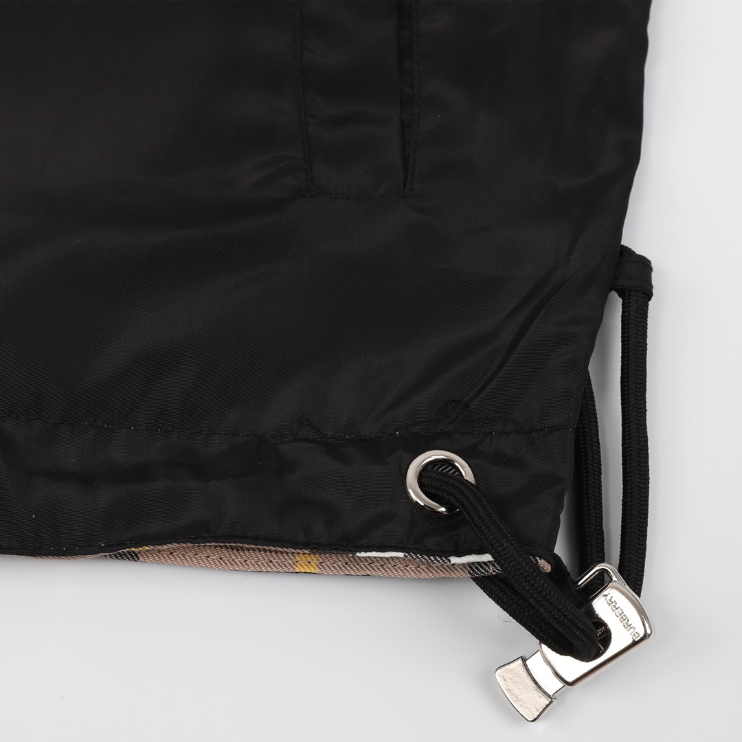 Ветровка Burberry Wide Hood "Black" фото № 3