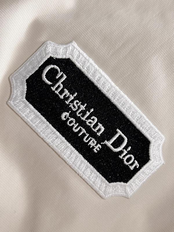 Куртка Christian Dior Frontside Logo Rectangle White Outline "Beige" фото № 3