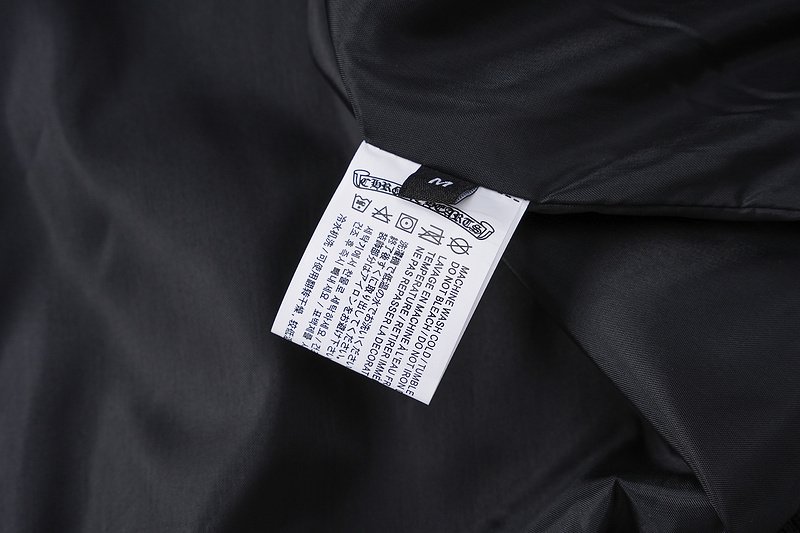 Куртка Chrome Hearts Left Side Big Cross "Black/White" фото № 3