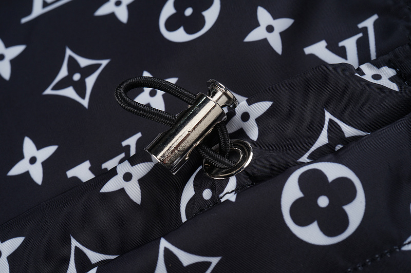 Ветровка Louis Vuitton Small Stars And Flowers Of The Brand "Black/White" фото № 5