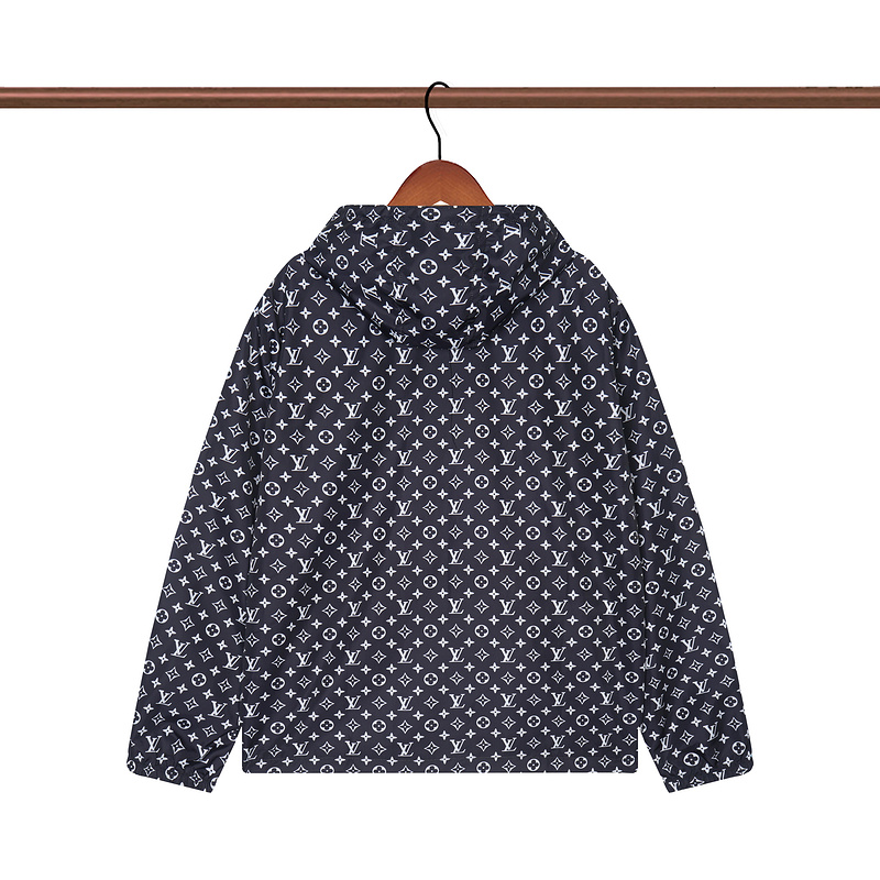 Ветровка Louis Vuitton Small Stars And Flowers Of The Brand "Black/White" фото № 7