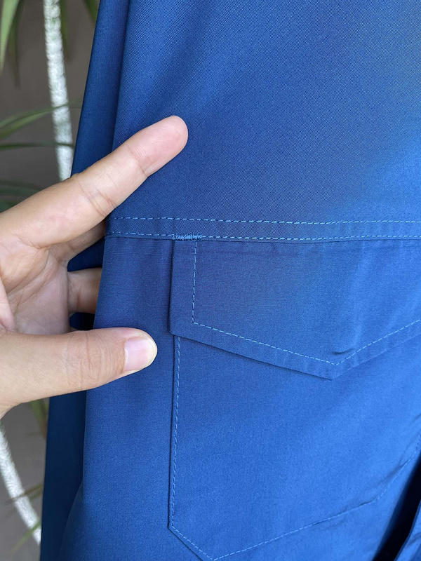 Ветровка Stone Island Riveted Sleeves "Blue" фото № 2