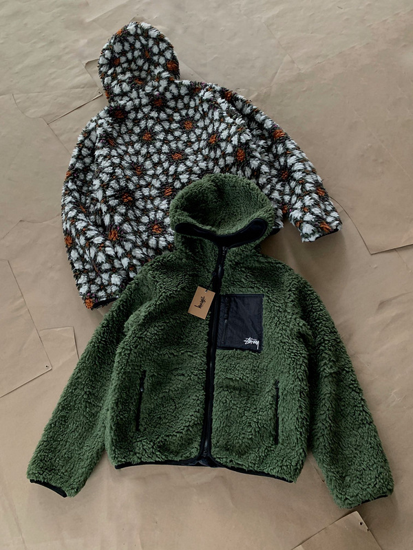 Куртка Stussy Double-Sided With A Hood "Green" фото № 4