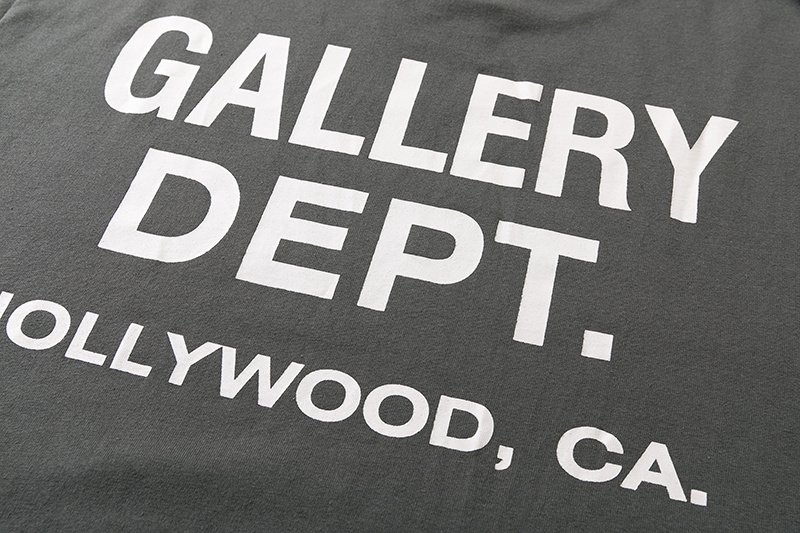 Лонгслив Gallery Dept Hollywood "Gray" фото № 4