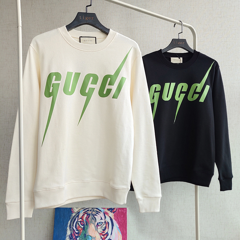 Лонгслив Gucci Sharp Logo "Beige" фото № 8