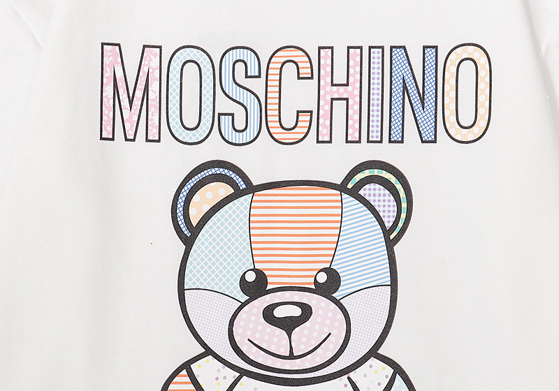 Лонгслив Moschino Cute Bear "White" фото № 3