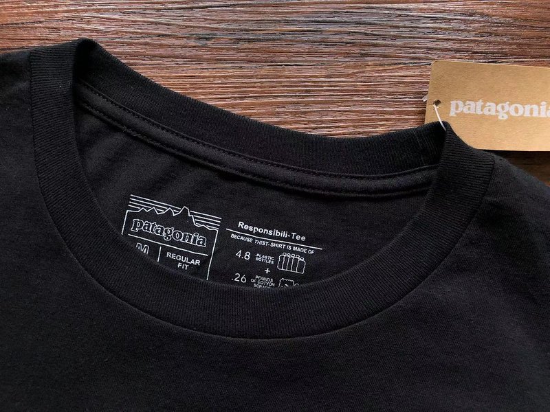 Лонгслив Patagonia Mountain View Inside Fish "Black" фото № 3