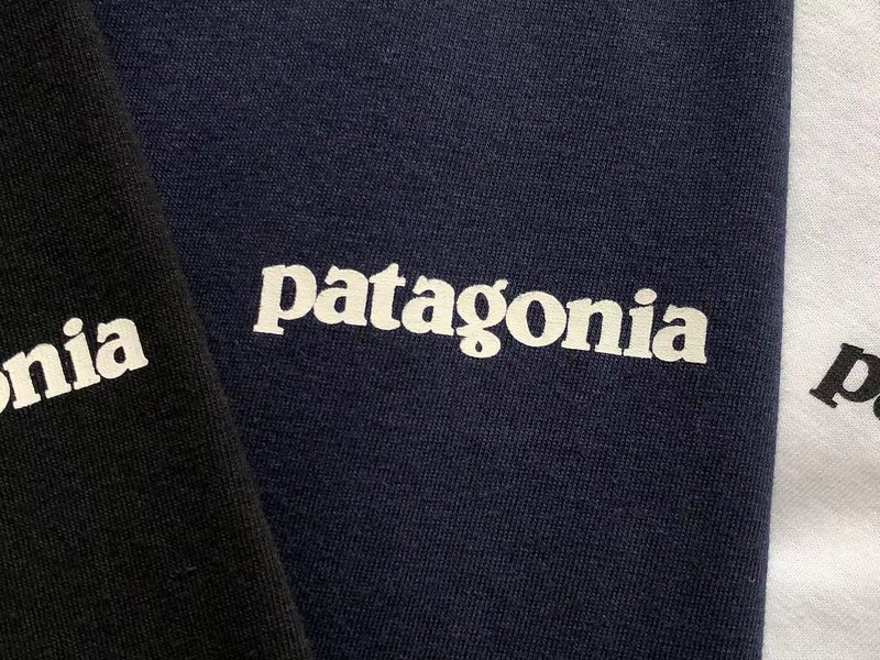 Лонгслив Patagonia Waves View Back Print "Blue" фото № 3