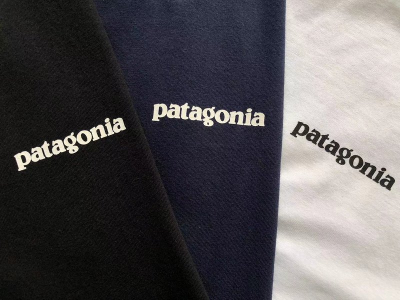 Лонгслив Patagonia Waves View Back Print "Blue" фото № 4