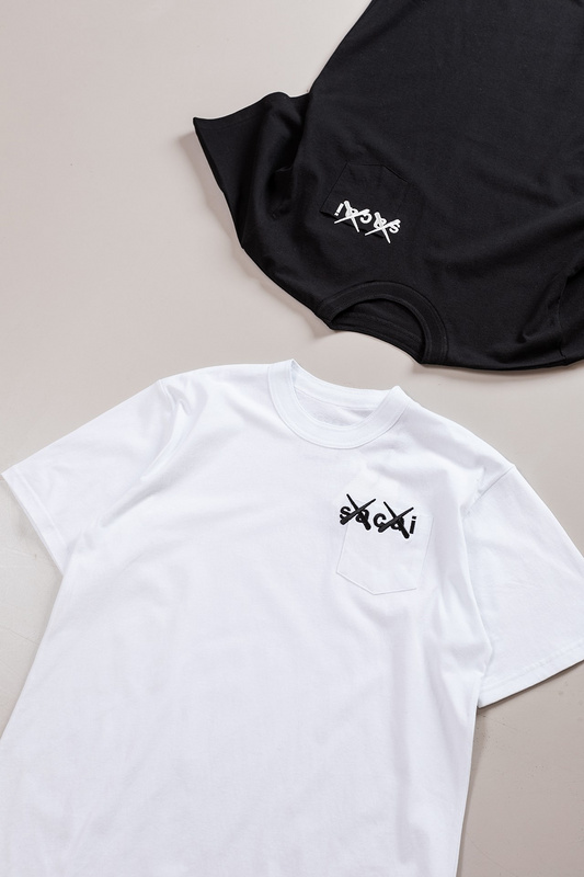 Футболка Sacai Casual "White" фото № 2