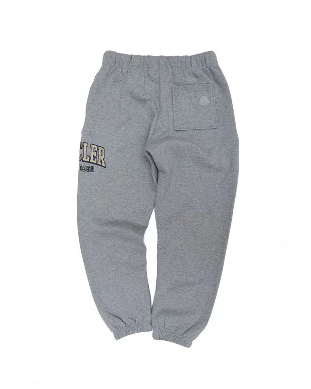 Штаны Moncler Print Brand Name Text "Gray" фото № 2