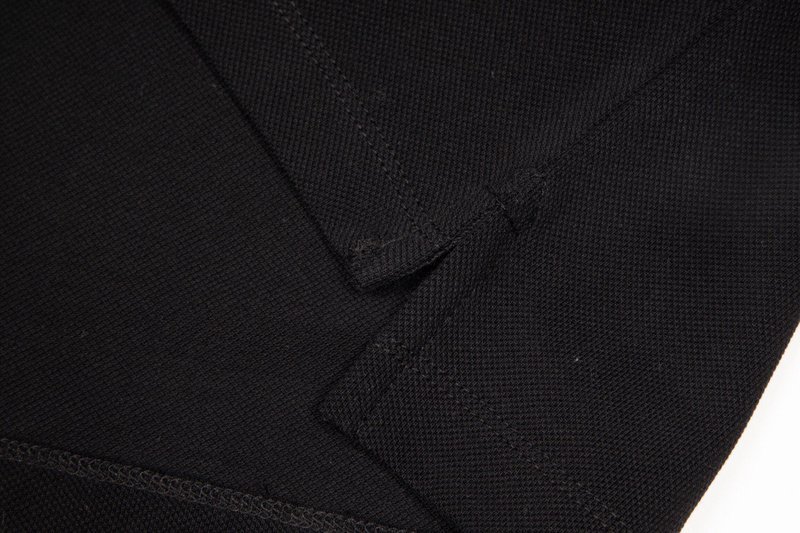 Поло Burberry Eye-Catching Collar "Black" фото № 3