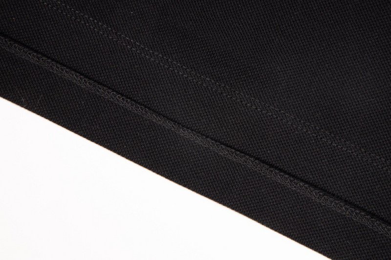 Поло Burberry Eye-Catching Collar "Black" фото № 5