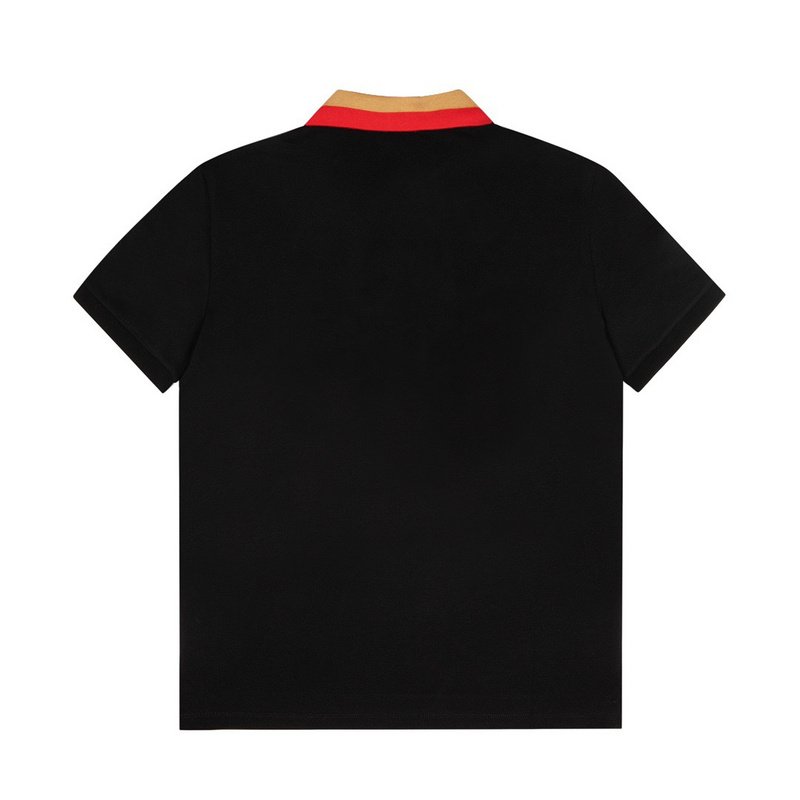 Поло Burberry Eye-Catching Collar "Black" фото № 6