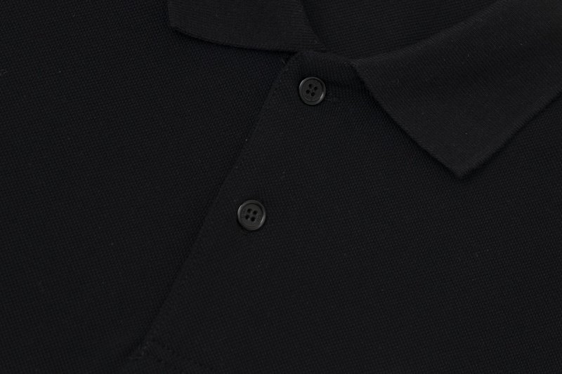 Поло Dior With Monogram - Classic Style "Black" фото № 6