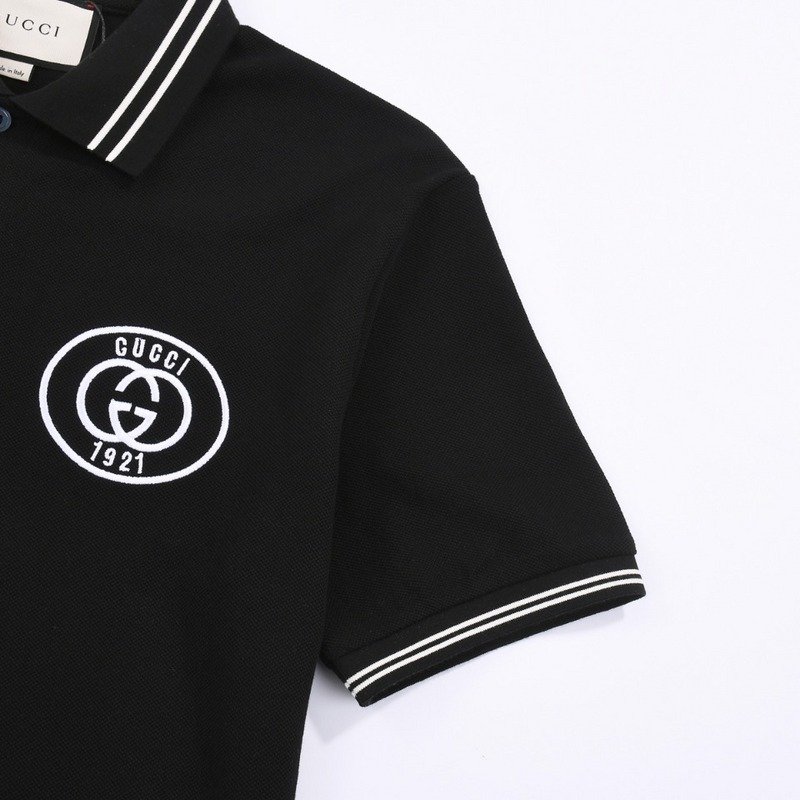 Поло Gucci With The Logo Of 1921 "Black" фото № 5