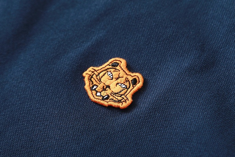 Поло Kenzo Shirt Small Logo "Blue" фото № 8