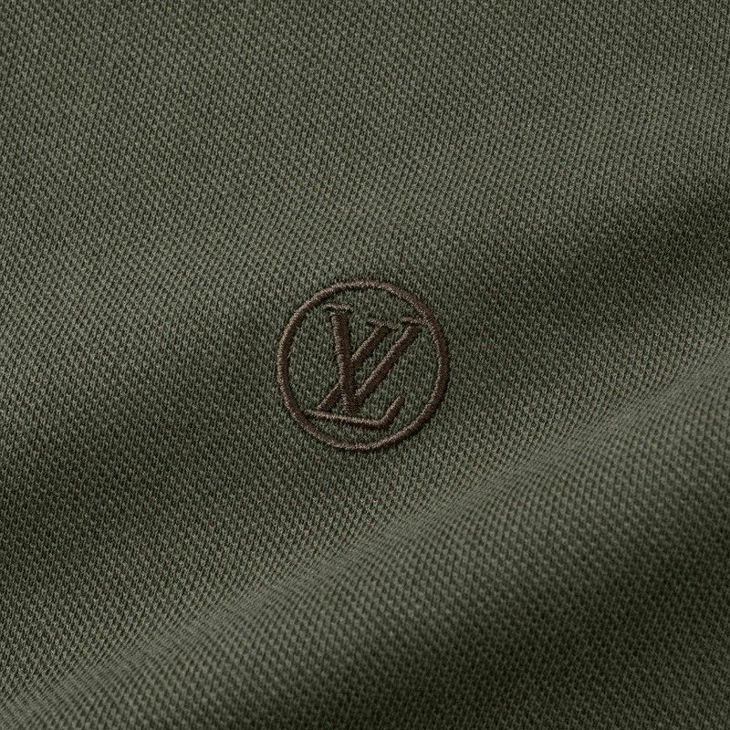 Поло Louis Vuitton Small Logo In A Circle "Green" фото № 4