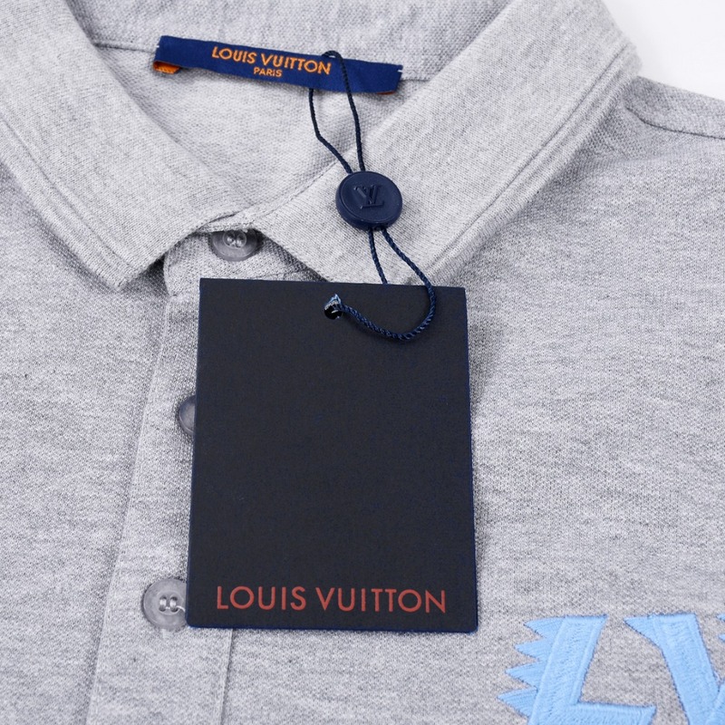 Поло Louis Vuitton Basic Comfort "Gray" фото № 2