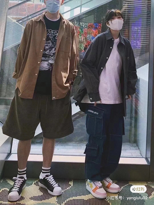 Рубашка A Bathing Ape Vintage Logo "Black" фото № 4