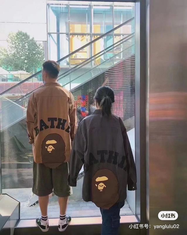 Рубашка A Bathing Ape Vintage Logo "Black" фото № 11