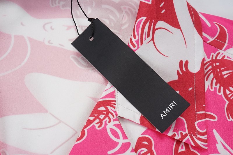 Рубашка Amiri Nude Woman "Pink" фото № 7