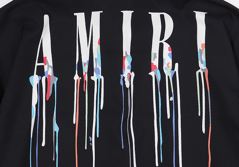 Рубашка Amiri Paints "Black" фото № 5