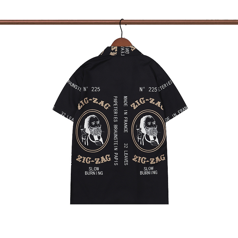 Рубашка Amiri Zig-Zag "Black" фото № 2