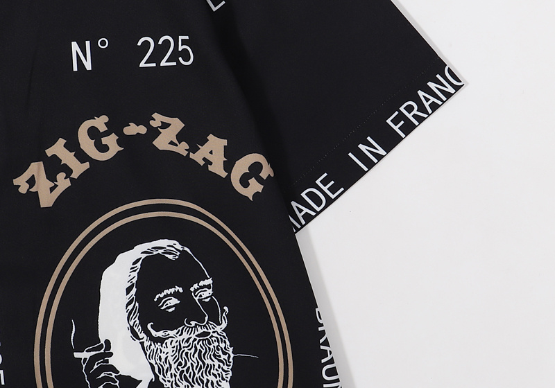 Рубашка Amiri Zig-Zag "Black" фото № 7