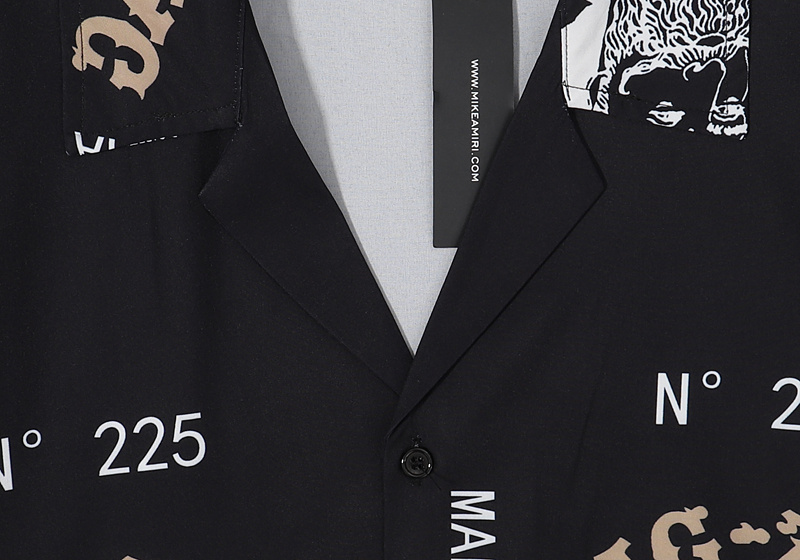 Рубашка Amiri Zig-Zag "Black" фото № 4