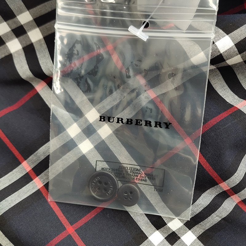 Рубашка Burberry Into A Cage "Blue/White" фото № 3