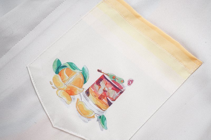 Рубашка Casablanca Ocean View From The Porthole "White" фото № 7