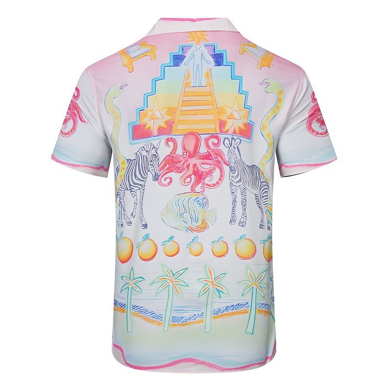 Рубашка Casablanca Zoo Print "White" фото № 2