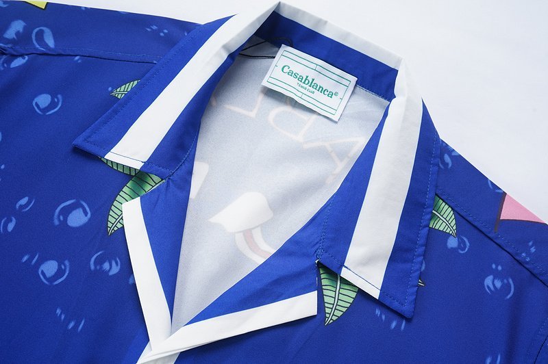 Рубашка Casablanca Surf Club "Blue" фото № 6