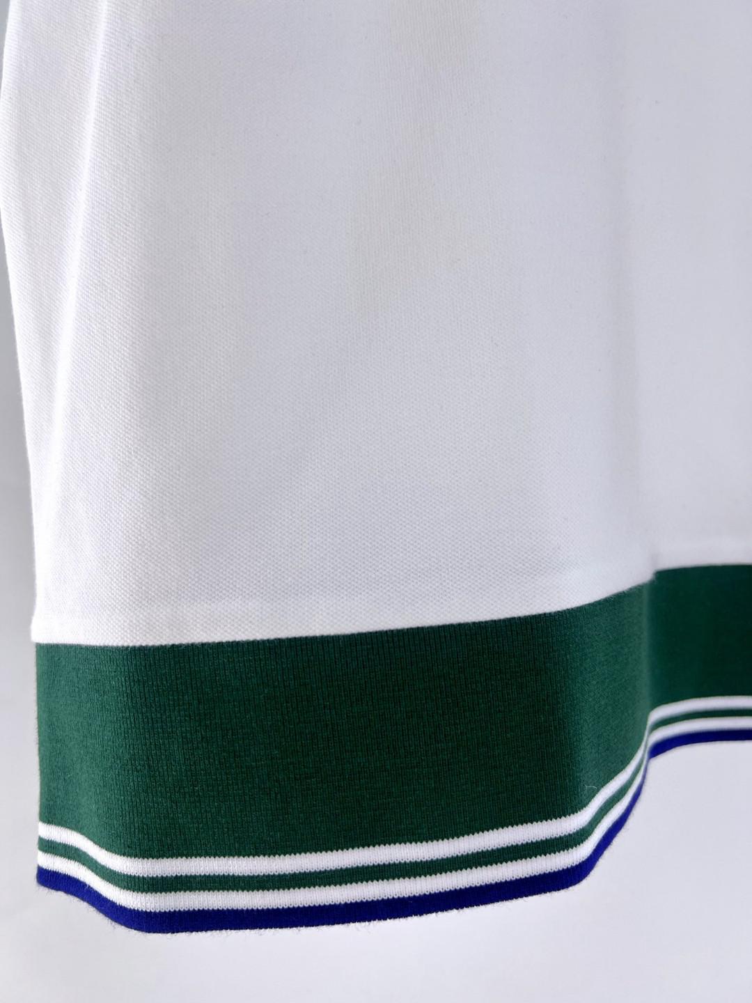 Рубашка Casablanca Frontside Print Green Racket Green Logo "White" фото № 6