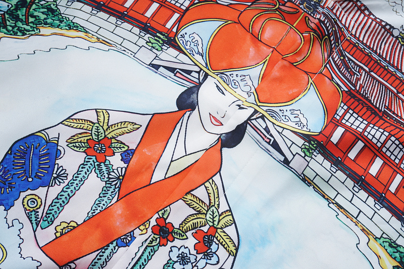 Рубашка Casablanca The Sacred Place Of Spirit "White" фото № 6