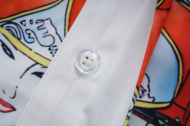 Рубашка Casablanca The Sacred Place Of Spirit "White" фото № 7