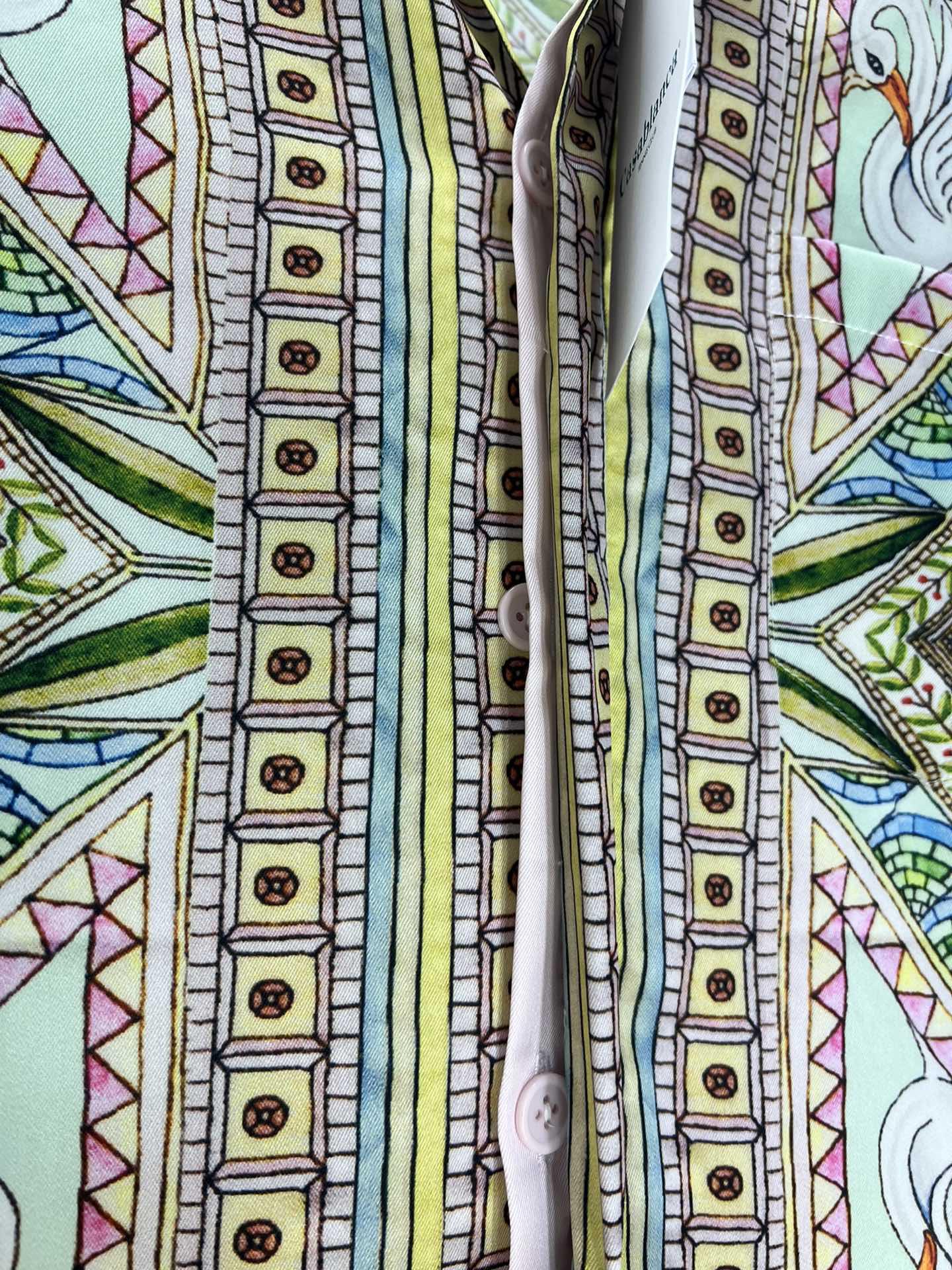 Рубашка Casablanca Space Sun Moon "Brown" фото № 6