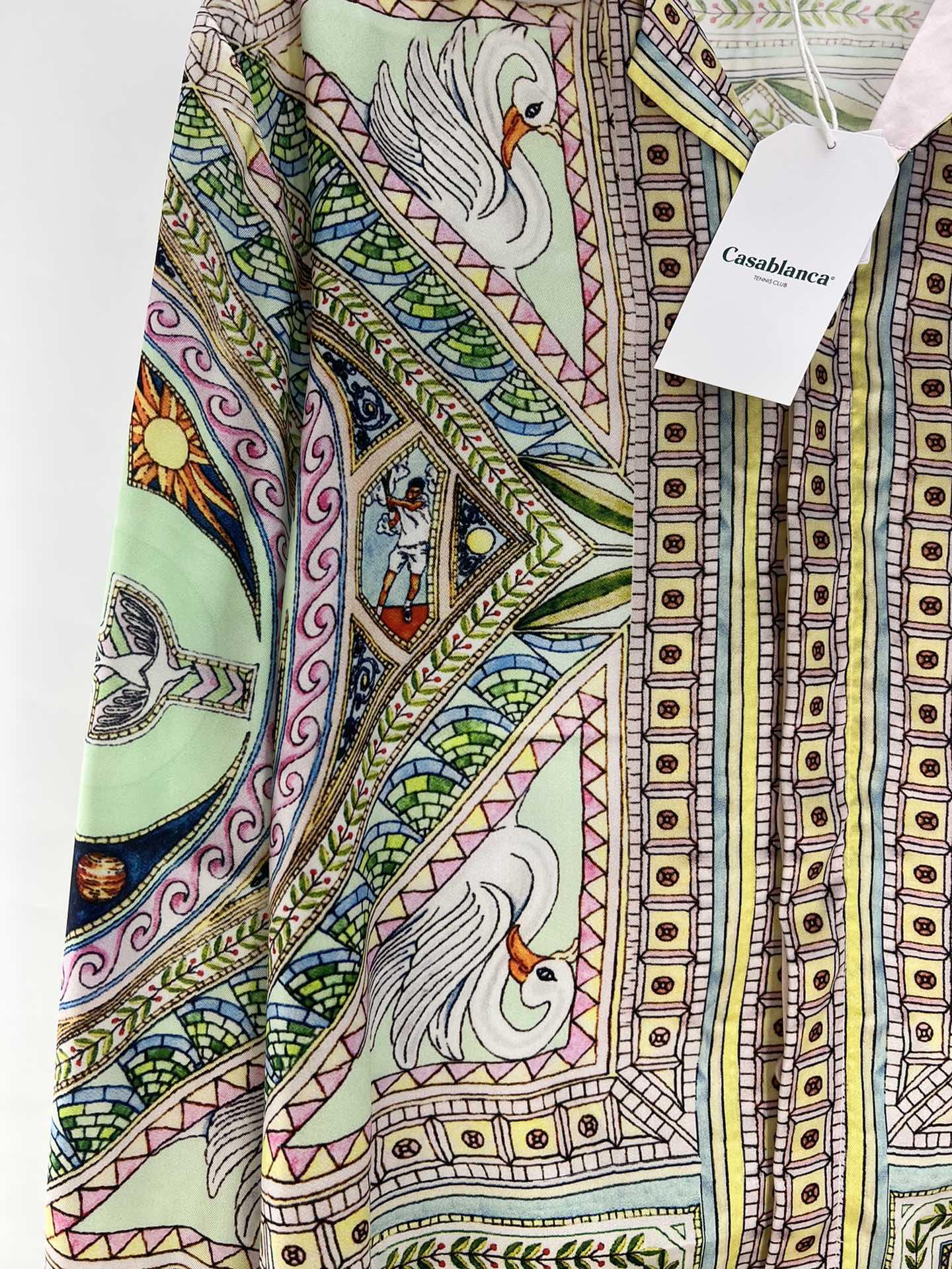 Рубашка Casablanca Space Sun Moon "Brown" фото № 4